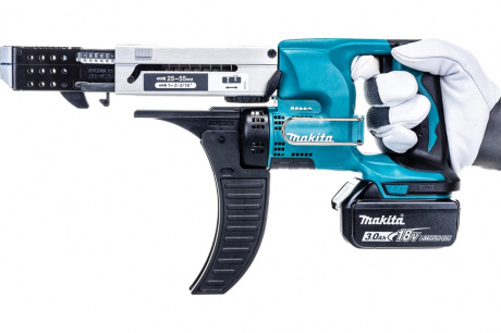 Купить Шуруповерт аккумуляторный Makita DFR 550 RFE магазинный фото №6