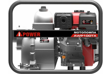Купить Бензиновая мотопомпа для сильно загрязненной воды A-iPower AWP100TX 30341 фото №4
