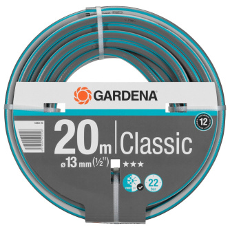 Купить Шланг Gardena Classic 1/2" 20 м, 13 мм     18003-20.000.00 фото №1