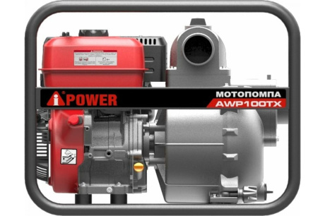 Купить Бензиновая мотопомпа для сильно загрязненной воды A-iPower AWP100TX 30341 фото №8