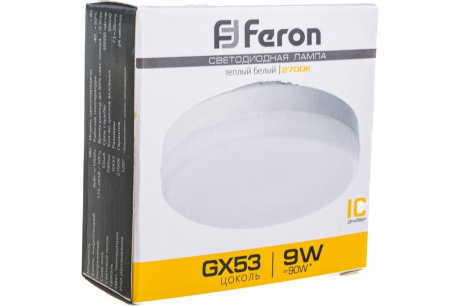 Купить *Лампа  Feron   Tablet  230/  GX53   9 W  2700K  LB452  ВП фото №6